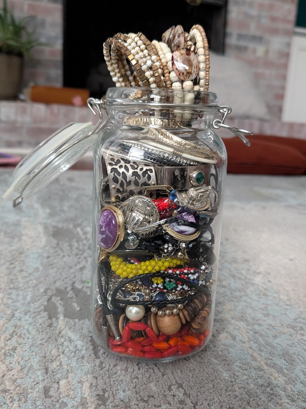Mystery Costume Jewelry Jar